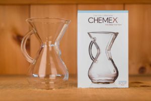 glass chemex 6 cup with box