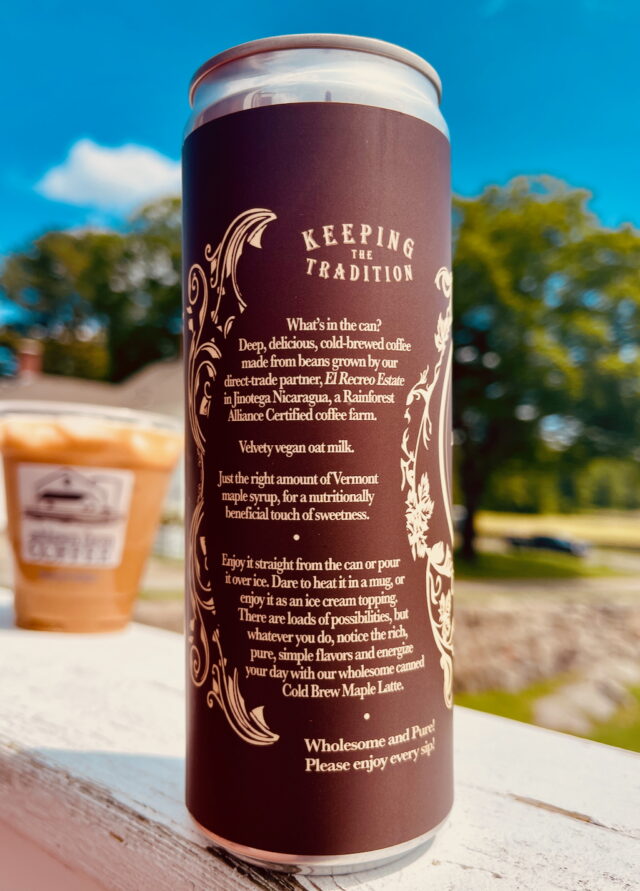Cold Brew Maple Oat Milk Latte - Image 2